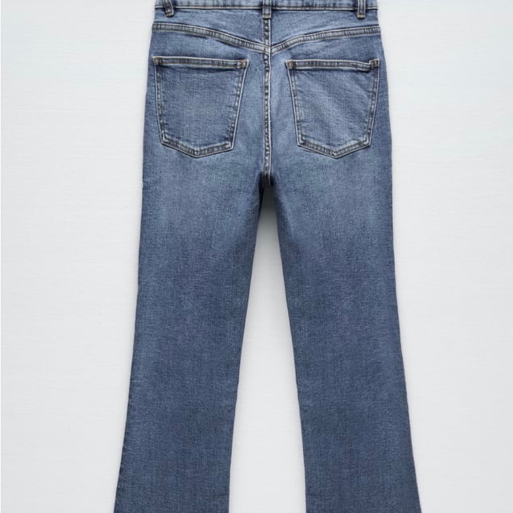 Zara cropped flare size 4 NWT - Picture 5 of 5